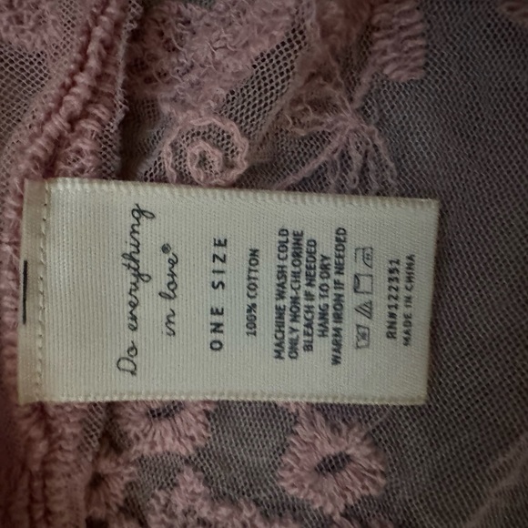 Light Pink Short Coverup - Picture 6 of 6